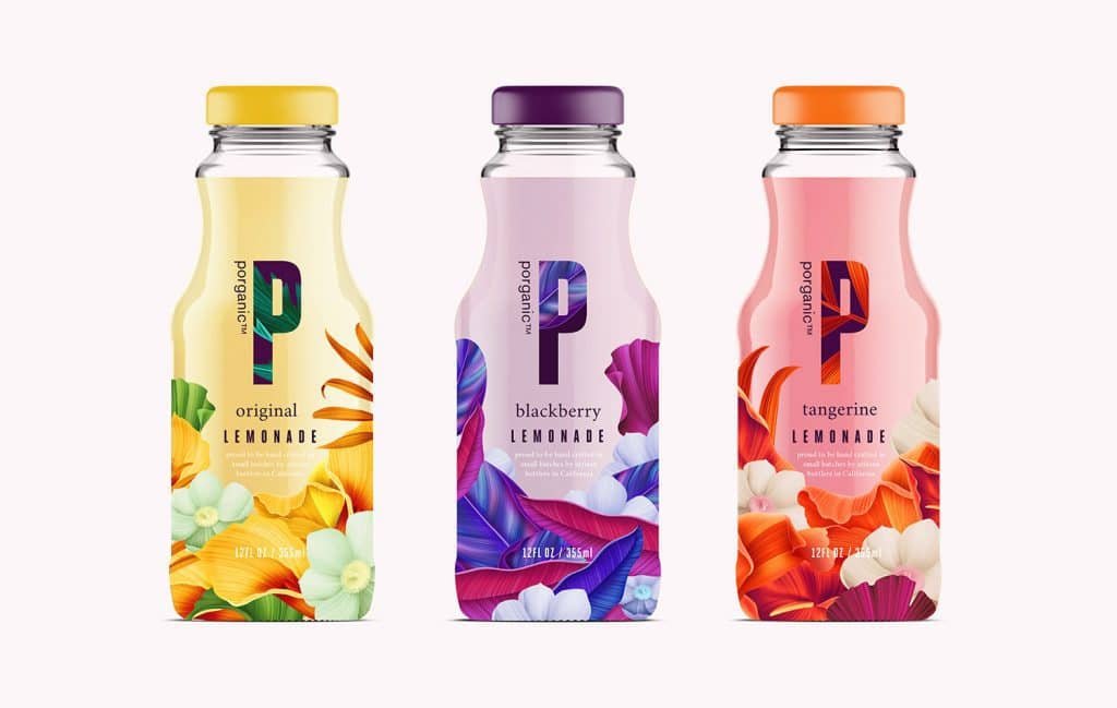 Porganic packaging design par Brand Nu