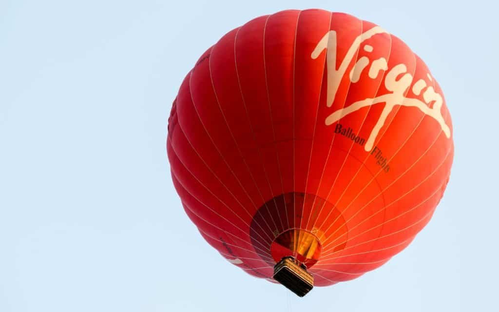 architecture de marque Virgin : montgolfière Virgin