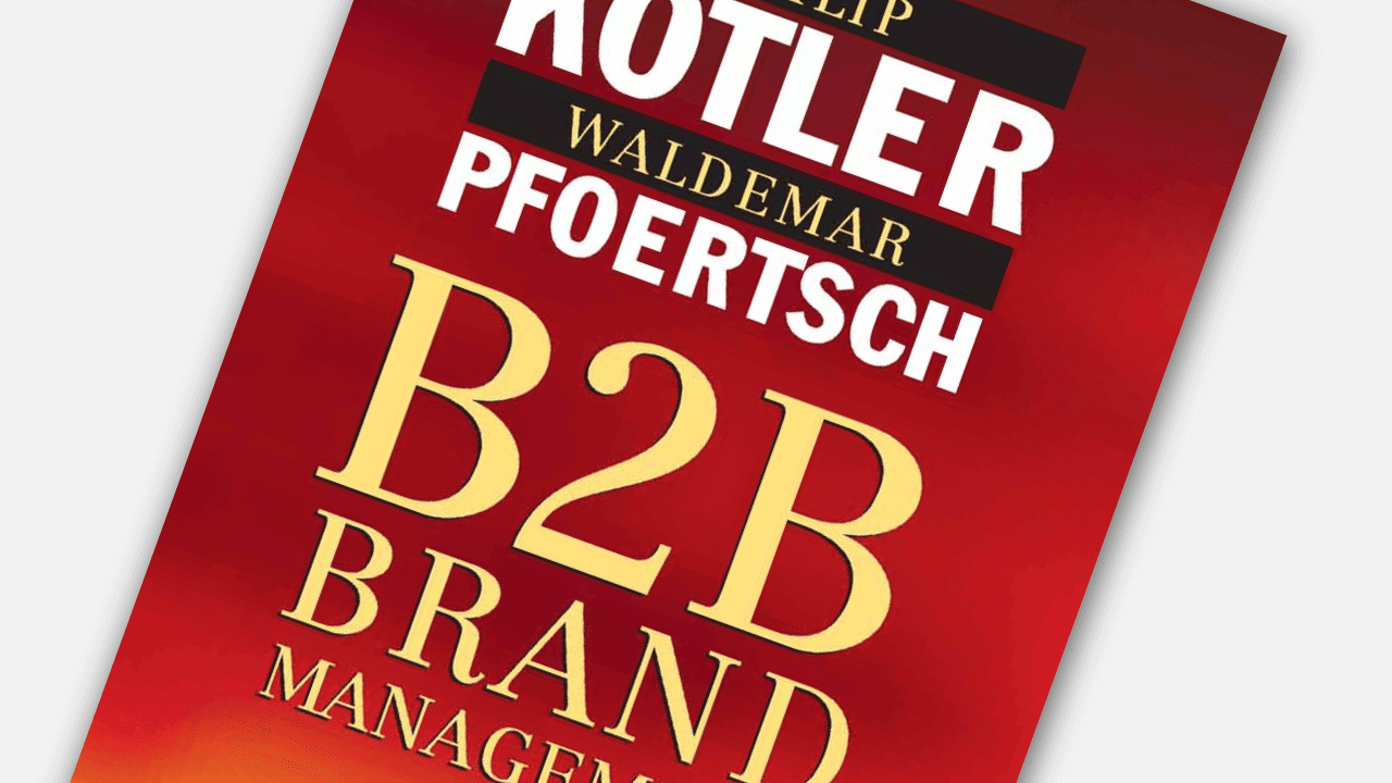 Livre : B2B Brand Management (2006)